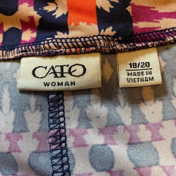 Colorful Geometric Cato sz 18/20 Maxi Skirt. - Picture 2 of 7